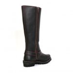Hot Leathers BTL1006 Ladies 14-inch Black Knee-High Leather Boots with Side Zipper Entry - Image 9