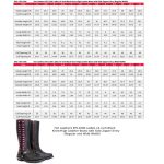 Hot Leathers BTL1006 Ladies 14-inch Black Knee-High Leather Boots with Side Zipper Entry - Image 3