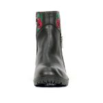 Hot Leathers BTL1008 Ladies Black Wild Roses Zipper Boot - Image 4