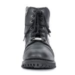 Hot Leathers BTL1010 Ladies 7-inch-Tall Zip-Up/Lace-Up Studded Boots - Image 9