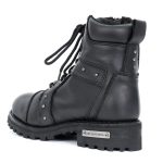 Hot Leathers BTL1010 Ladies 7-inch-Tall Zip-Up/Lace-Up Studded Boots - Image 8