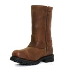 Hot Leathers BTM1001 Men’s Rust Brown 11-inch Harness Motorcycle Leather Boots - Image 5