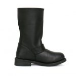 Hot Leathers BTM1002 Men’s Black 11-inch Round Toe Engineer Leather Boots - Image 2