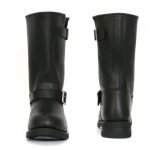 Hot Leathers BTM1002 Men’s Black 11-inch Round Toe Engineer Leather Boots - Image 8