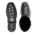 Hot Leathers BTM1004 Men’s Black 8-inch Short Harness Leather Boots with Lug Sole - Image 10