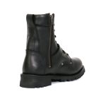 Hot Leathers BTM1006 Men’s Black 8-inch Logger Leather Boots with Adjustable Buckle - Image 9