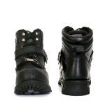 Hot Leathers BTM1007 Men’s Black 6-inch Logger Leather Boots with Adjustable Buckle - Image 4