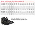 Hot Leathers BTM1007 Men’s Black 6-inch Logger Leather Boots with Adjustable Buckle - Image 3