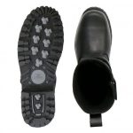 Hot Leathers BTM1008 Men’s Black 8-inch Round Toe Engineer Leather Boot with Lug Sole - Image 10