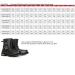 Hot Leathers BTM1008 Men’s Black 8-inch Round Toe Engineer Leather Boot with Lug Sole - Image 3