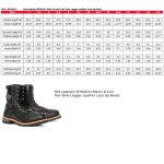 Hot Leathers BTM1011 Men’s 8 Inch Two Tone Logger Leather Lace Up Boots - Image 3