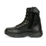 Hot Leathers BTM1012 Men’s Black Leather Swat Style Lace Up Boots with Zippers - Image 7