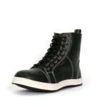 Hot Leathers BTM1014 Men’s Black and White Leather 6-inch Riding Sneaker - Image 6