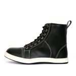 Hot Leathers BTM1014 Men’s Black and White Leather 6-inch Riding Sneaker - Image 7