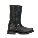 Hot Leathers BTM1016 Men’s Classic Black 11-inch Harness Leather Boots - Image 2