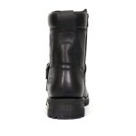 Hot Leathers BTM1017 Men’s Black Grave Rub Skull Tall Logger Motorcycle Boot - Image 9