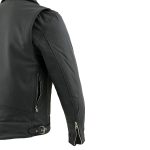 Milwaukee Leather LKM17010 Men’s Reaper Premium Matte Black Leather Motorcycle Biker Riders Jacket - Image 8