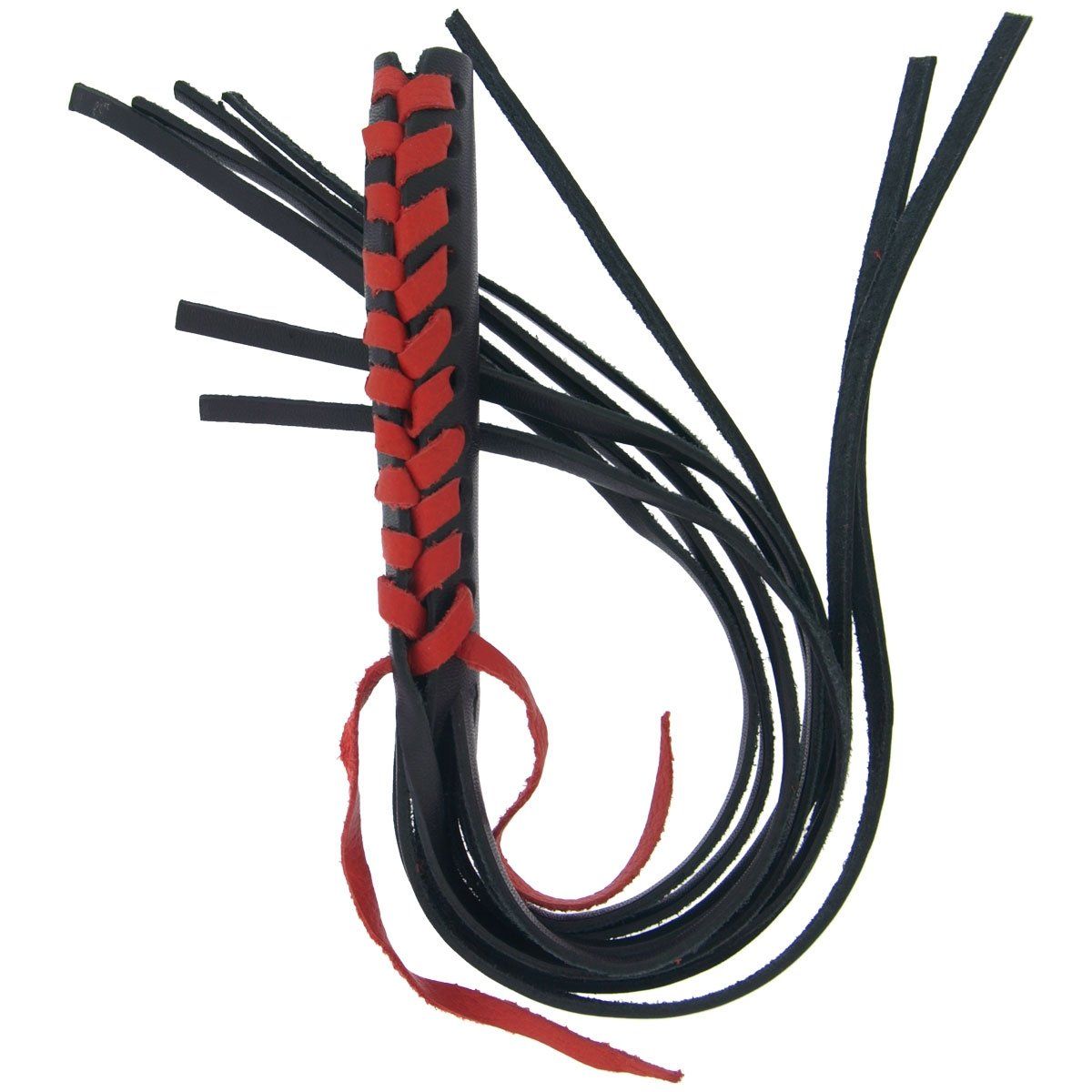 Hot Leathers CCA1006 Cover Lever with Fringe 12″ Red