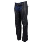 Hot Leathers CHL5001 USA Made Women’s ‘Shade’ Black Premium Leather Motorcycle Chaps - Image 9