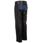 Milwaukee Leather USA MADE MLCHL5001 Women’s Black Shade Premium Leather Motorcycle Chaps - Image 8