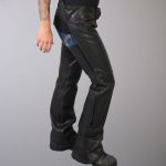 Hot Leathers CHL5001 USA Made Women’s Black Premium Leather Motorcycle Chaps - Image 2