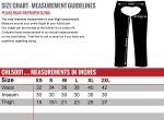 Hot Leathers CHL5001 USA Made Women’s ‘Shade’ Black Premium Leather Motorcycle Chaps - Image 3