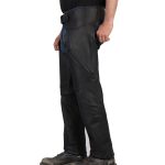 Hot Leathers CHM5001 USA Made Men’s Classic Black Premium Leather Motorcycle Chaps