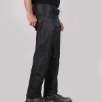 Hot Leathers CHM5001 USA Made Men’s Classic Black Premium Leather Motorcycle Chaps - Image 5