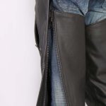 Hot Leathers CHM5001 USA Made Men’s Classic Black Premium Leather Motorcycle Chaps - Image 10