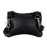 Hot Leathers CPE2001 Reflective Heart with Studs Clip Pouch-8″X5″X1″ - Image 4