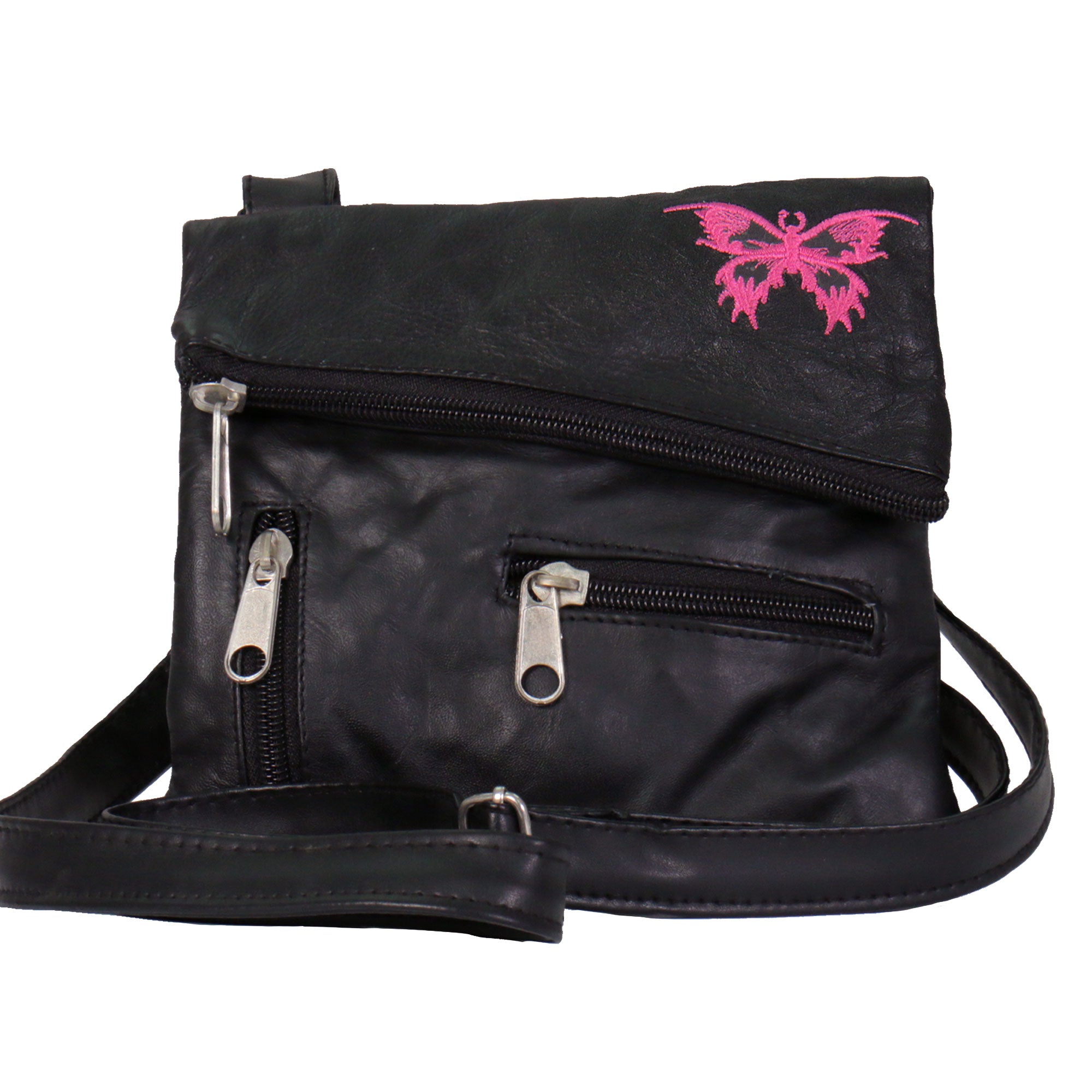 Hot Leathers CPE2002 Butterfly Clip Pouch-8″X7″X1″