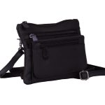Hot Leathers CPL5011 Black Ladies Clip Pouch with Cell Pocket - Image 7