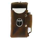 Hot Leathers CSB1009 Brown Leather Cigarette Case - Image 4