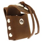 Hot Leathers CSH1002 Brown Lighter Case with Concho - Image 3