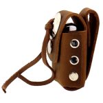 Hot Leathers CSH1002 Brown Lighter Case with Concho - Image 6