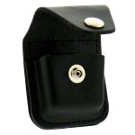 Hot Leathers CSH1003 Black Leather Lighter Case - Image 3