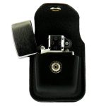 Hot Leathers CSH1003 Black Leather Lighter Case - Image 6