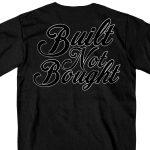 Official Cycle Source Magazine CSM1005 Men’s Built Not Bought Black T-Shirt - Image 4