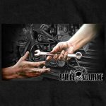 Official Cycle Source Magazine CSM1005 Men’s Built Not Bought Black T-Shirt - Image 2