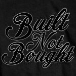 Official Cycle Source Magazine CSM1005 Men’s Built Not Bought Black T-Shirt - Image 3