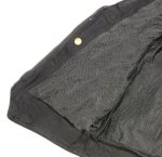 Club Vest CVL4000 Women’s Black Denim Motorcycle V-Neck Vest with Conceal & Carry Pockets - Image 5