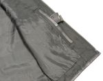Club Vest CVM3740 Men’s Black Seamless Front and Back Design Leather Vest - Image 6