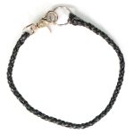 Hot Leathers CWA1046 18″ Braided Leather Wallet Chain