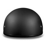 Daytona Helmets D1-BNS ‘Skull Cap’ Dull Black Half Face Helmet without Visor - Image 5