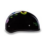 Close Out Daytona Helmets D6-DS ‘Skull Cap’ Diamond Skull Half Face Helmet - Image 4
