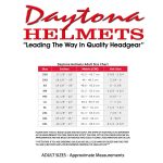 Close Out Clearance Daytona Helmets DC6-G ‘Cruiser’ Graffiti White and Black  ¾ Open Face Helmet - Image 6