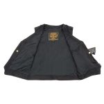 Milwaukee Leather DM1246 Women’s Black ‘V-Neck Collar’ Denim Vest - Image 2