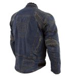 Bikers Edge DM1991 Men’s Blue ‘Armored and Vented’ Denim Racing Jacket - Image 6