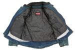 Bikers Edge DM1991 Men’s Blue ‘Armored and Vented’ Denim Racing Jacket - Image 3