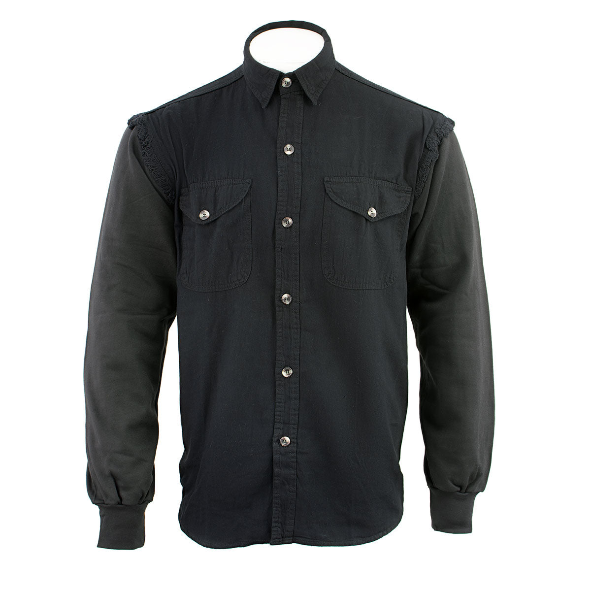 NexGen DM2222 Men’s Black Long Sleeve Button Down Shirt